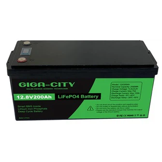 Литиевая батарея 12 В, 200 Ач